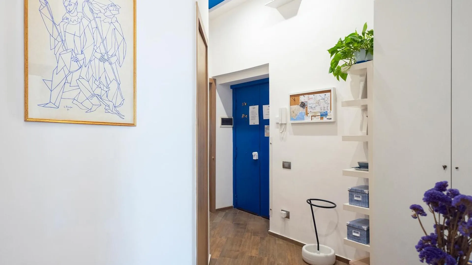 Appartamento La Casa Blu a Toledo di Alberto Napoli